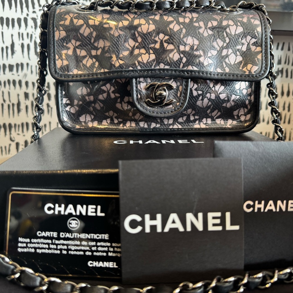 Chanel PVC Star Mini Flap in Box $4800 - Picture 4 of 9